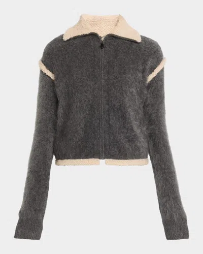 GUEST IN RESIDENCE GRIZZLY FRANKIE CASHMERE JACKET