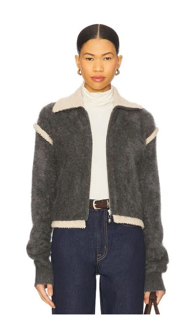 Guest In Residence Grizzly Frankie Jacket In Gray