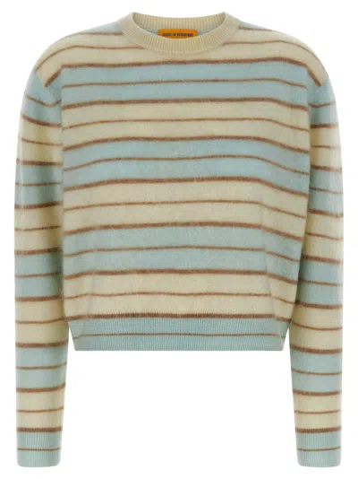 GUEST IN RESIDENCE GRIZZLY STRIPE CREW SWEATER