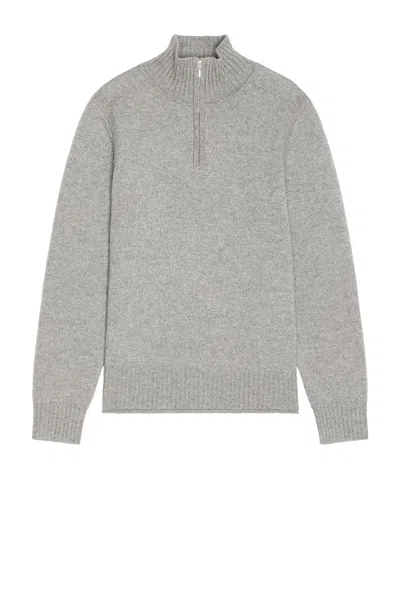 GUEST IN RESIDENCE HALF ZIP TURTLENECK SWEATER