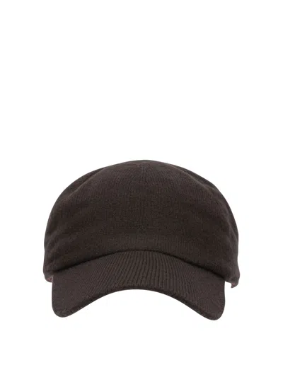 Guest In Residence Knitted Wool Baseball Cap In Brown