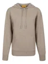 Guest In Residence Hooded Sweater In Neutral