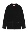 Guest In Residence Black Industry Jacket In Black