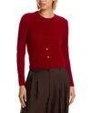 Guest In Residence Jane Cardigan In Red