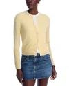 Guest In Residence Jane Button Cardigan In Butter In Yellow