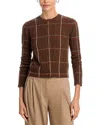Guest In Residence Jane Cashmere Cable Knit Cardigan In Brown