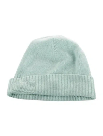 Pre-owned Guest In Residence Knit Beanie In Green