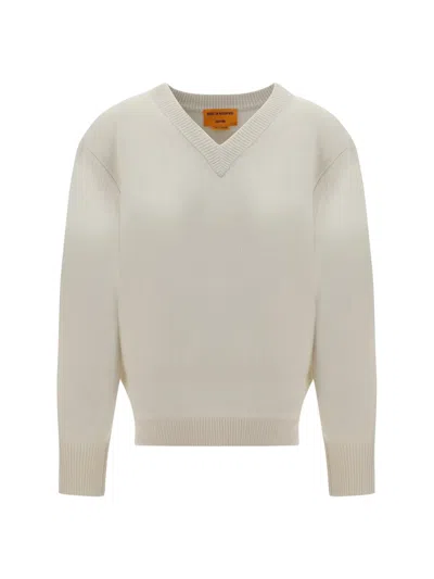 Guest In Residence Sweater In White