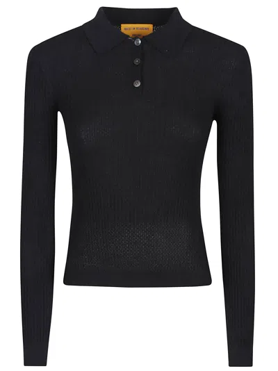 GUEST IN RESIDENCE LONG SLEEVE POLO NECK SWEATER