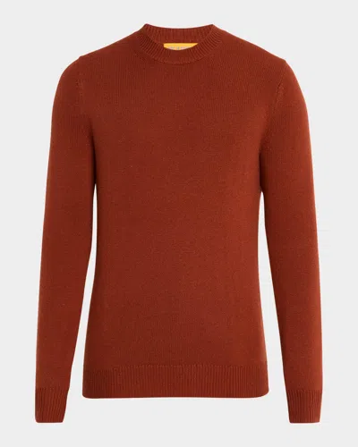 Guest In Residence Men's Cashmere Crewneck Sweater In Brown