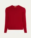 Guest In Residence Men's Cashmere Crewneck Sweater In Red