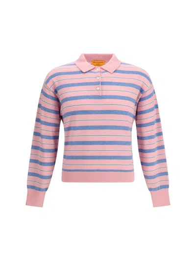 GUEST IN RESIDENCE GUEST IN RESIDENCE WOMEN COLLEGIATE STRIPE POLO