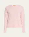 Guest In Residence Men's Oversized Roll Cashmere Sweater In Light/pastel Pink