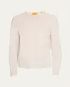 Guest In Residence Men's Oversized Roll Cashmere Sweater In Natural