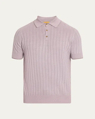 Guest In Residence Teddy Polo In Purple