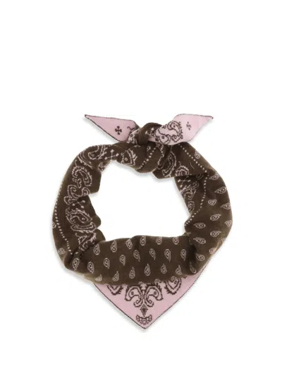 Guest In Residence Men The Wild Rag Scarf In Brown
