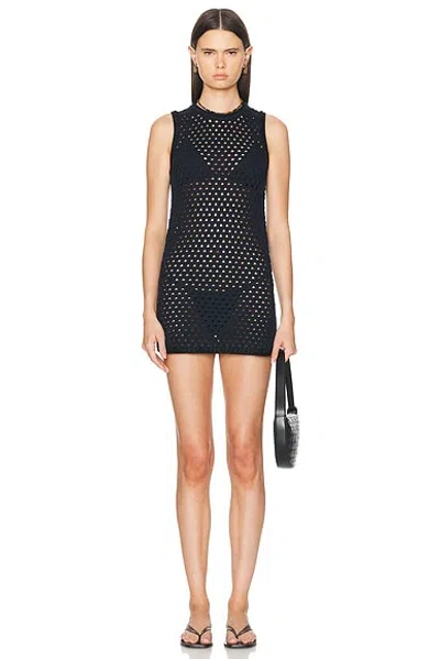 GUEST IN RESIDENCE MESH TUNIC DRESS