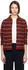 GUEST IN RESIDENCE MULTICOLOR DYLAN PLAID SHIRT