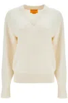 Guest In Residence Cashmere Crewneck Pullover In Cream (white)