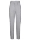 Guest In Residence Womens Cable-knit Straight-leg Cashmere Trousers Stone In Grey