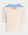 Guest In Residence Pele Cashmere Sweater In Natural