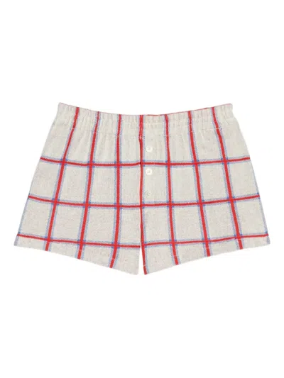 Guest In Residence Picnic Shorts In 白色