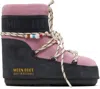Guest In Residence Pink Moon Boot Edition Icon Low Beaded Suede Boots In Pink