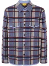 Guest In Residence Plaid Work Shirt Clothing In Blue