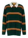Guest In Residence 'rugby' Cashmere Sweater In Green