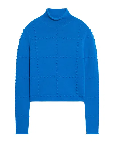 Guest In Residence Popcorn Top In Blue