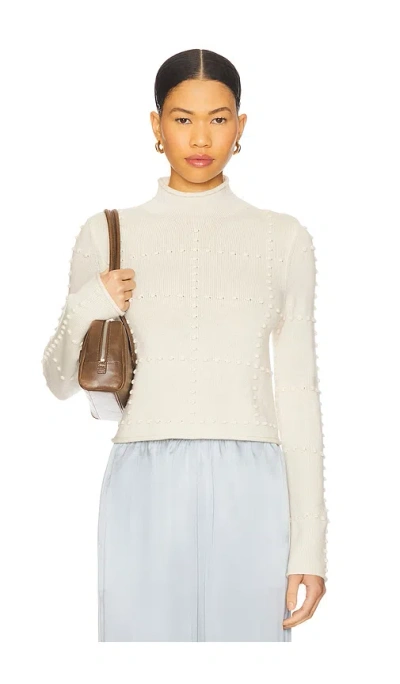 Guest In Residence Popcorn Top In White