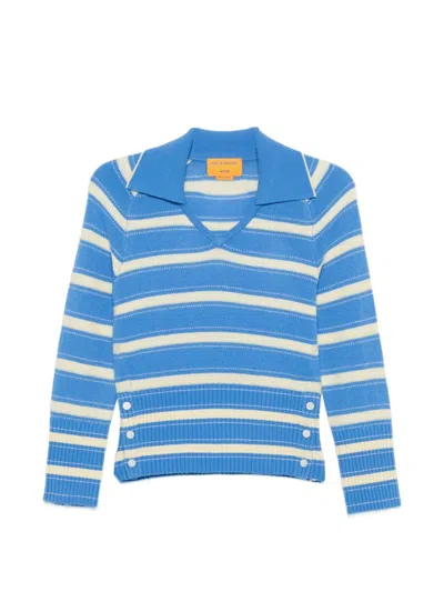 Guest In Residence Port Polo In Blue
