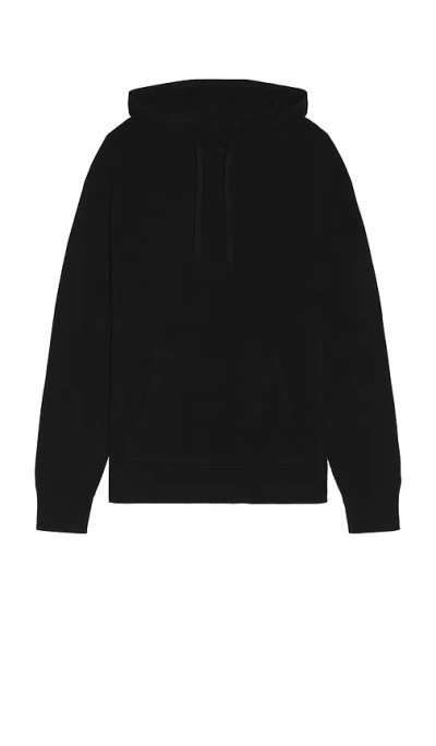 Guest In Residence Hoodie In Black