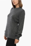 Guest In Residence Pure Cashmere Crew-neck Sweater In Gray