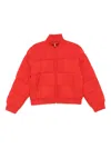 Guest In Residence Quilted Puffer Jacket In Red