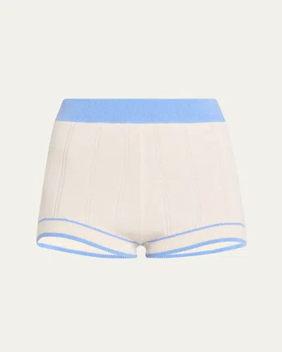 Guest In Residence Racer Cashmere Shorts