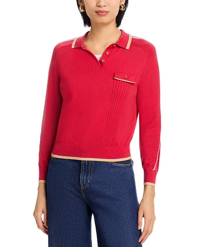 Guest In Residence Chest Pocket Polo In Multi