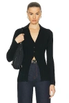 GUEST IN RESIDENCE RIB BUTTON CARDIGAN