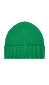 Guest In Residence Rib Cuff Beanie In Green