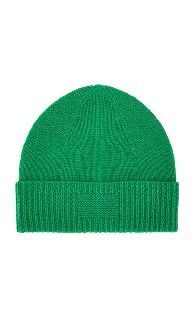 Guest In Residence Rib Cuff Beanie In Rainforest