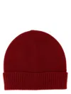 Guest In Residence Ribbed-cuff Cashmere Beanie In Red