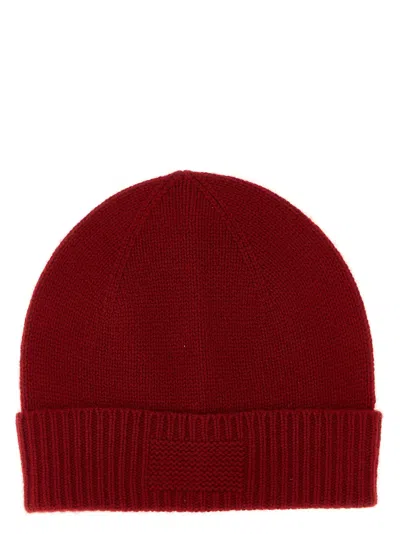 Guest In Residence 'rib Cuff' Cap In Red