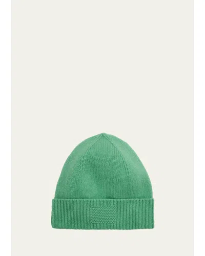 Guest In Residence Rib Cuff Cashmere Beanie In Highland