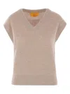 Guest In Residence Ribbed Cashmere Sweater In Neutral