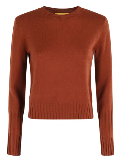 GUEST IN RESIDENCE RIBBED-HEM CASHMERE SWEATER