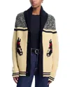 Guest In Residence Rodeo Cardigan In Multi