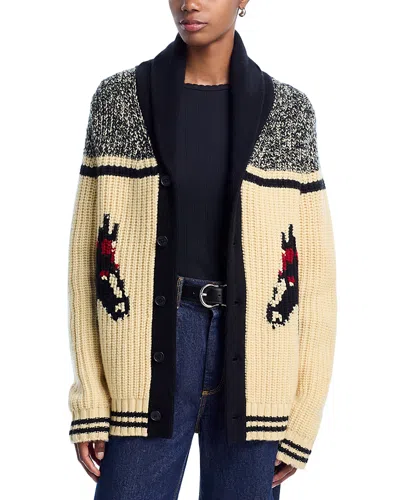 Guest In Residence Rodeo Cardigan In Multi