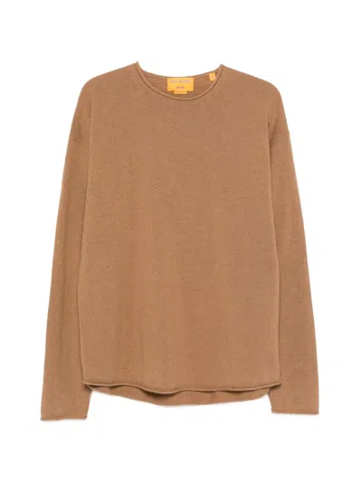 Guest In Residence Round-neck Sweater In Neutral
