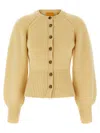 Guest In Residence Sculpted Cardigan In Neutral