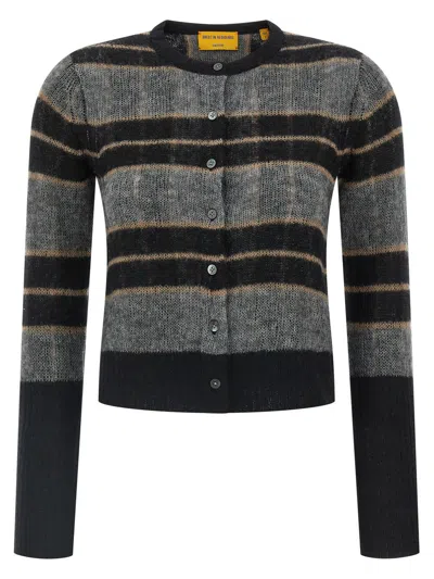 GUEST IN RESIDENCE GUEST IN RESIDENCE 'SHADOW PLAID' CARDIGAN